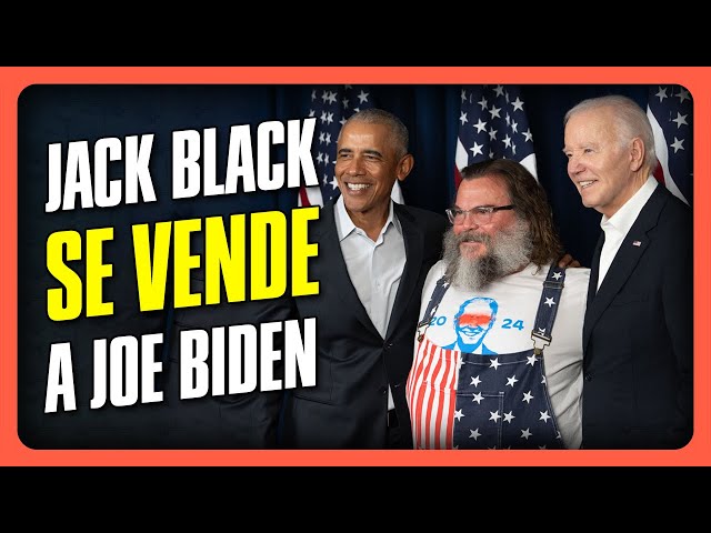Jack Black ARRUINA SU CARRERA por venderse a Joe Biden