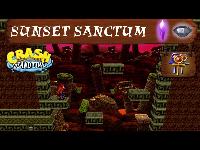 Lv8. Sunset Sanctum - Crash Bandicoot: Island Time (Crash Bandicoot: Back In Time)