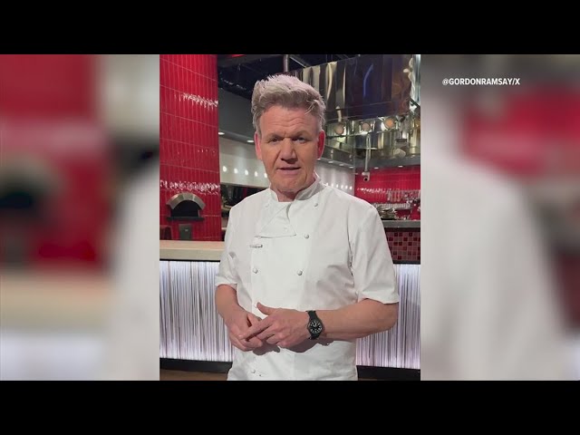 Gordon Ramsay sports massive bruise after cycling accident (graphic)