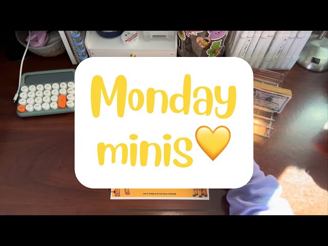 Monday minis | $55 | happy mail💛