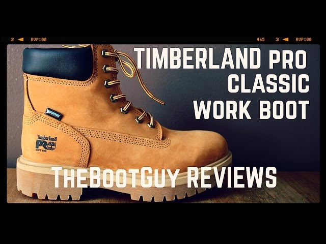 TIMBERLAND PRO DIRECT ATTACH 6" SOFT TOE BOOTS STYLE 65030 [ The Boot Guy Reviews ]