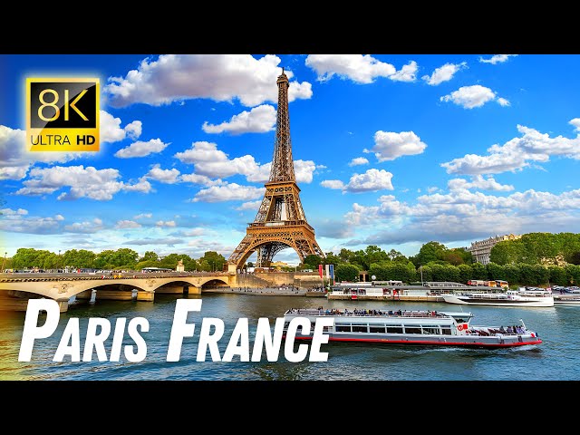 Mesmerizing Paris, France in 8K HDR | Explore the City of Lights | 8K Vistas