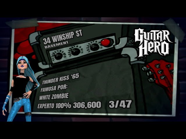 Guitar Hero - "Thunder Kiss '65" EXPERTO 100% 3/47 (306,600)