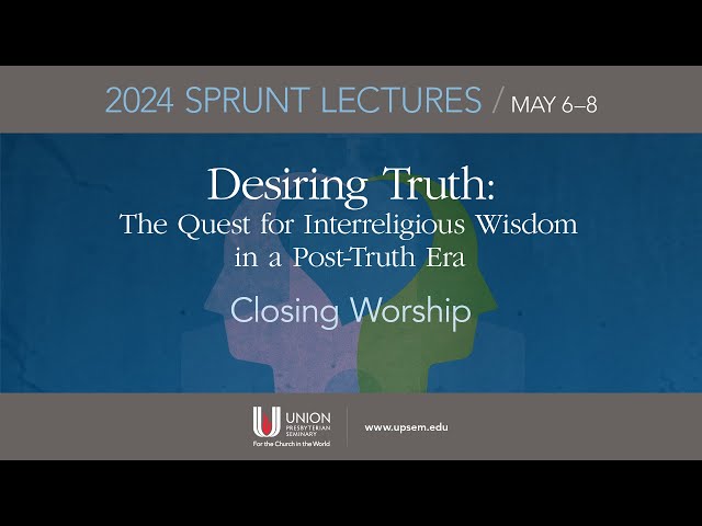 Sprunt 2024 – Closing Worship & Necrology – The Rev. Dr. Craig Barnes preaching