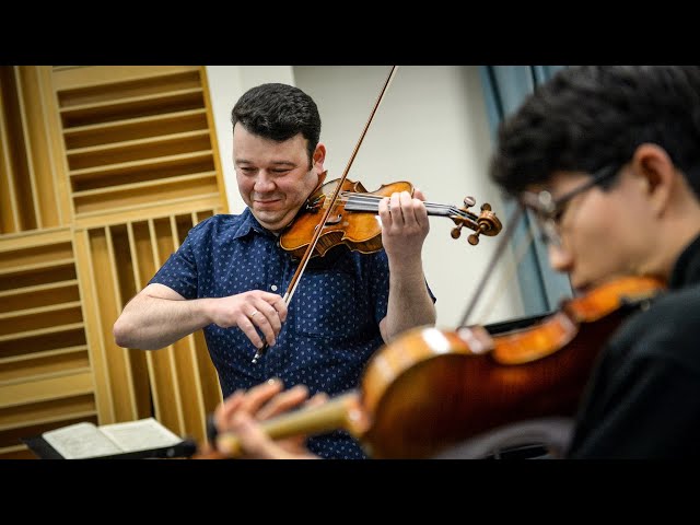 Hear the sweet sounds of a Stradivari violin played by virtuoso Vadim Gluzman