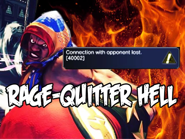 RAGE QUITTER HELL: Balrog - Street Fighter 5 Online Matches Pt.7