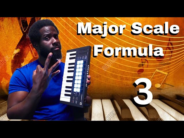How To Play Music Lesson 3: How To Play Major Scale (Major Scale Formula)