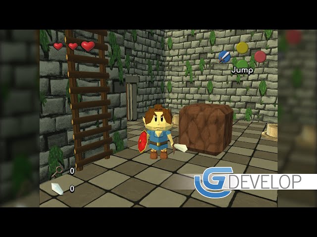 J'ai créé un Zelda like en 3D avec GDevelop