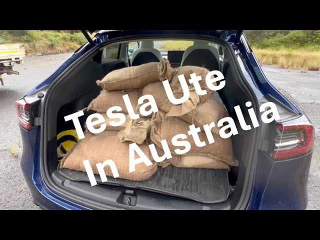 My Tesla Ute (Pick up truck) in Australia