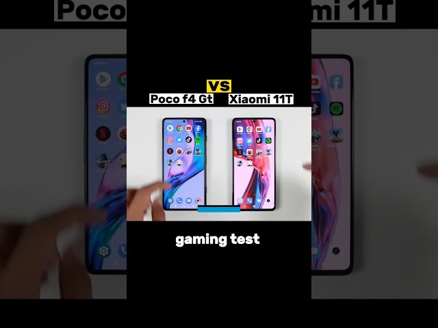 Poco f4 Gt vs Xiaomi 11T #poco #vs #xiaomi