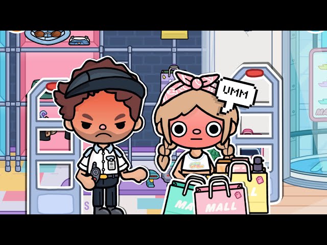 THE SHOPLIFTER 🛍️😳 || *WITH VOICE* 🔈 || Toca Boca TikTok Roleplay 🩵