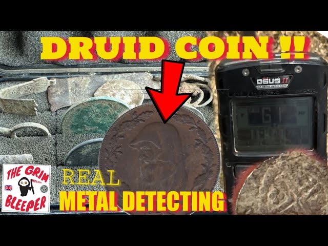 THIS WAS AMAZING ON A DIFFICULT FIELD… Druid coin , hammered real metal detecting uk ..