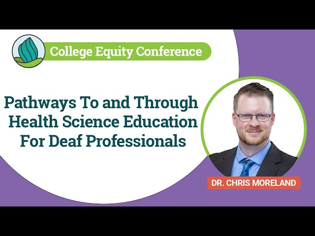 Pathways To and Through Health Science Education