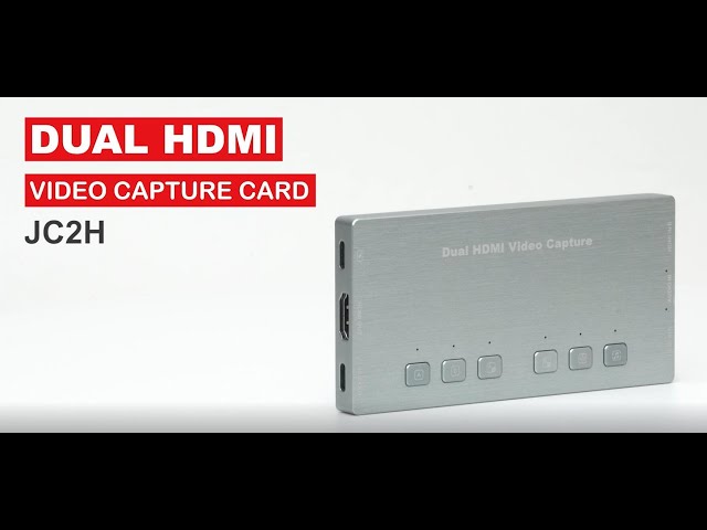 NEW LAUNCH---Joyusing Dual HDMI Video Capture Card