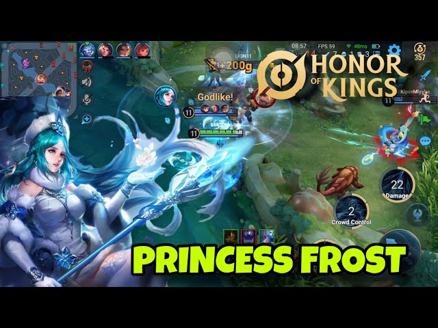 PRINCESS FROST GAMEPLAY HONOR OF KINGS