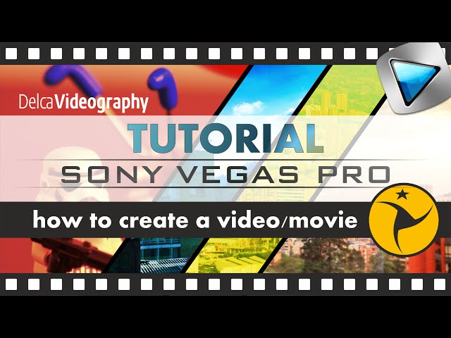 TUTORIAL: CÓMO crear y editar vídeos con Sony Vegas Pro 10, 11, 12 y 13  para principiantes
