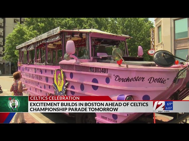 Boston duck boat drivers hope to get picked for Celtics parade