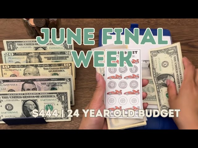 Fully Funding 2 Envelopes! | June Week 5 | $444 24 Yea Old Engineer Budget | Cash Envelope System