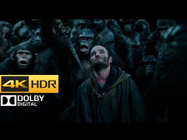Dawn of the Planet of the Apes - I need to speak to Caesar (4K HDR)