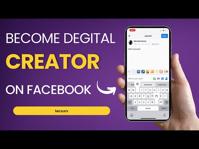 How to Become a Digital Creator on Facebook | Content Creator on Facebook