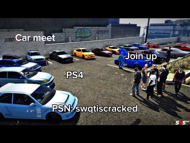 GTA 5 CARMEET & MONEY GRIND (PS4-PS5) (JOIN) BUY & SELL, CAR SHOW, CRUISE & MORE!