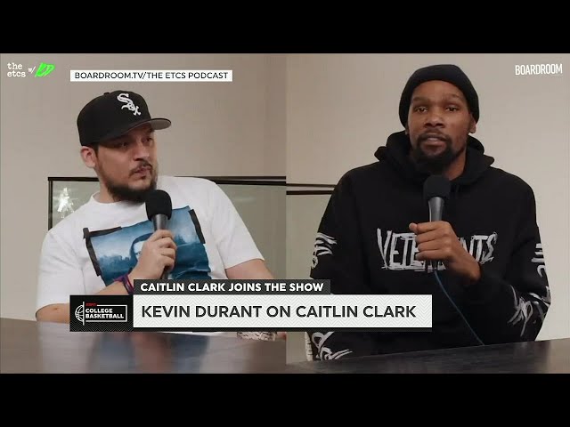 Caitlin Clark Reacts, Kevin Durant Says She Was The Best Player In Country When He Watched Her Live!