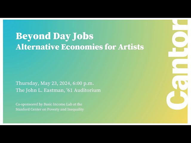 Beyond Day Jobs: Alternative Economies for Artists