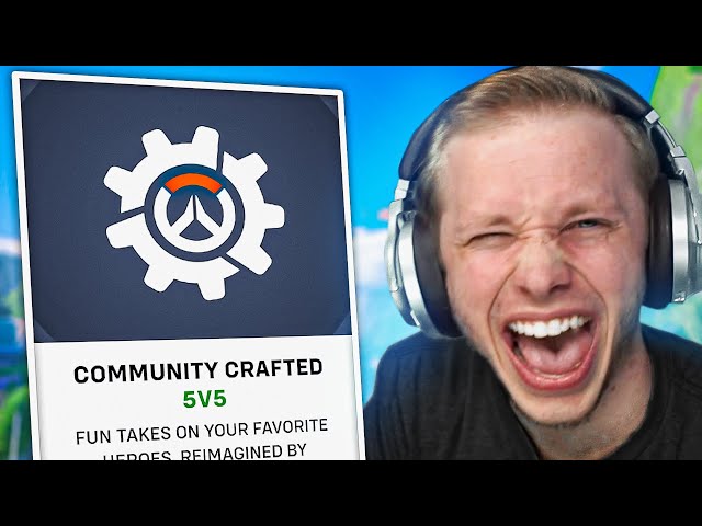 Trying The *NEW* COMMUNITY CRAFTED Gamemode in Overwatch 2!!