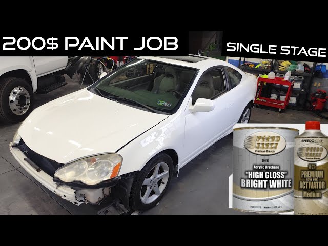 Cheap 200$ single stage paint job