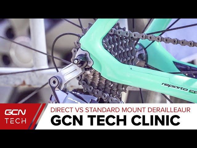 Direct Mount vs Standard Mount Rear Derailleur | GCN Tech Clinic #AskGCNTech