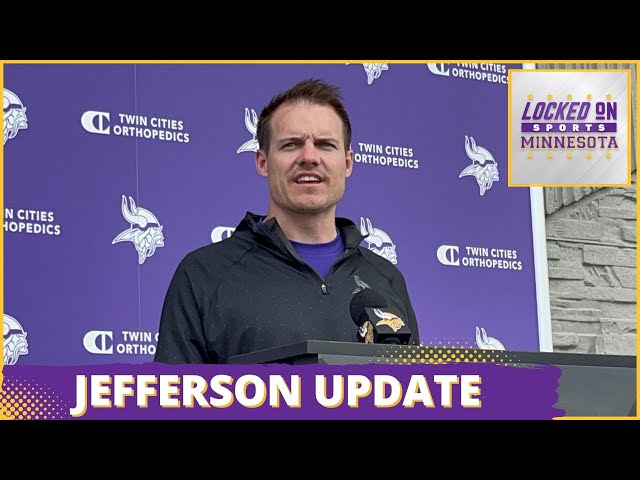 Kevin O'Connell Gives a Justin Jefferson Update & Minnesota Vikings Running Back Competition |