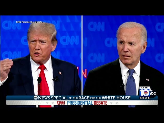 Highlights of Trump-Biden presidential debate