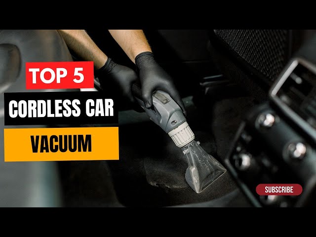 Best Cordless Car Vacuum of (2024) - Let's Find Out!