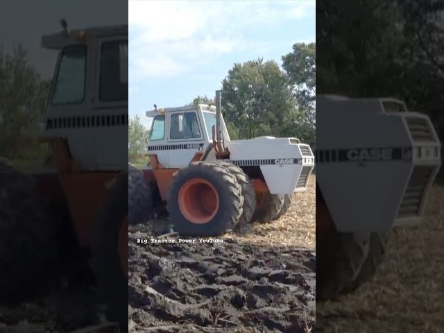 CASE 4890 Tractor Plowing #bigtractorpower #caseih #tractor