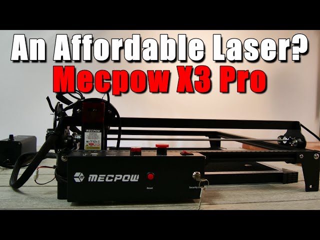 BUDGET LASER OPTION with Air Assist • Mecpow Laser Engraver X3 Pro