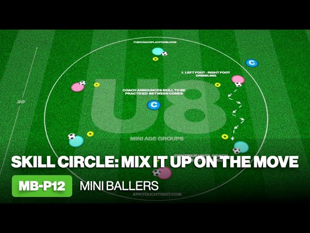 Skill Circle - Mix It Up On The Move | Mini Ballers P12