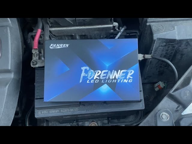 Fahren Forerunner LED headlight review (9012 HIR2)
