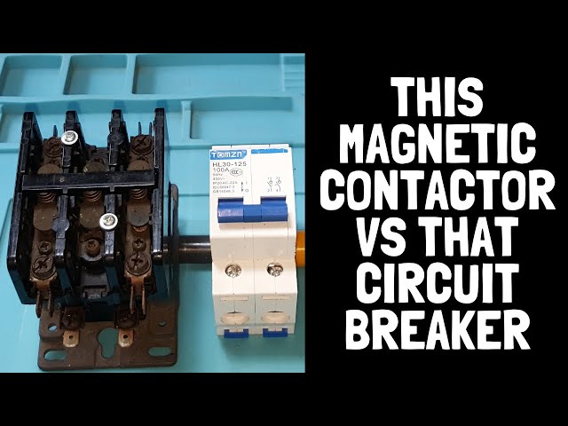 Use a Magnetic Contactor or Circuit Breaker