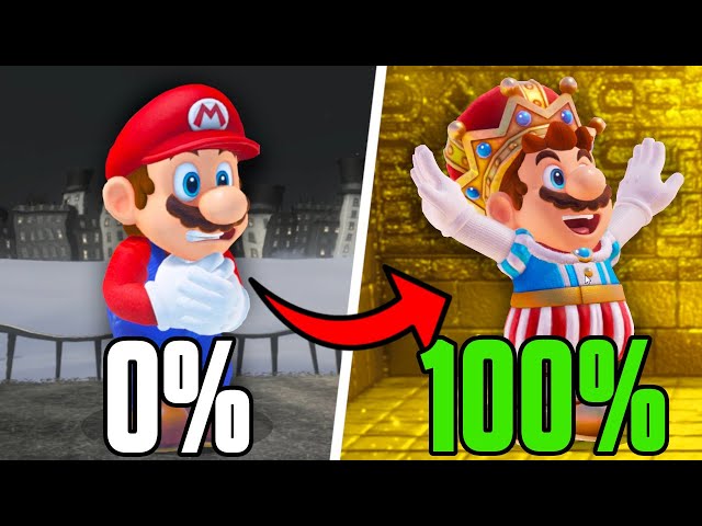 I 100%d Mario Odyssey, here's what happened