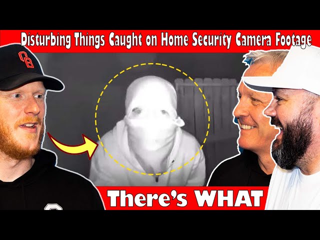 6 Most Disturbing Things Caught on Home Security Camera Footage | OFFICE BLOKES REACT!!