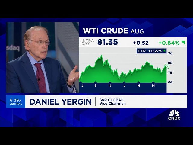 Gas prices will be key in the 2024 election, says S&P Global's Dan Yergin