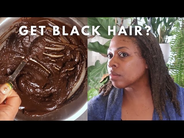 Herbal Hair Mask with Chinese Herbs and Henna| Longer Darker Hair?