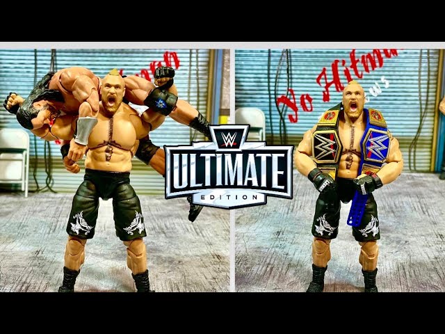 WWE ULTIMATE EDITION BROCK LESNAR ACTION FIGURE REVIEW
