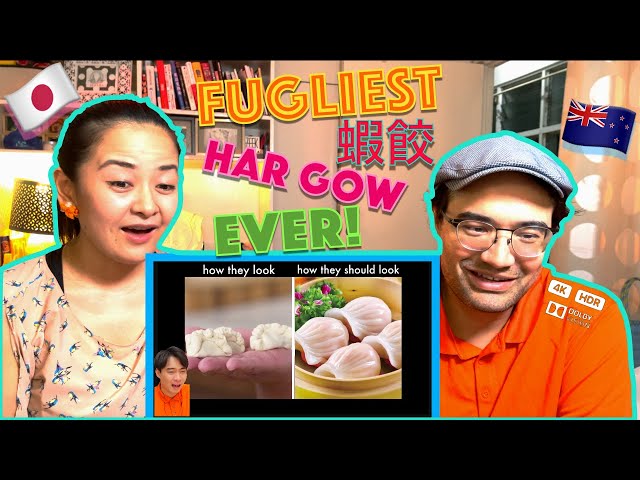 Japanese & Kiwi REACT to "Uncle Roger Review UGLIEST DUMPLINGS EVER"(archive) [4K]