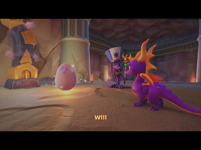 Spyro The Dragon 3 2018 - Haunted Tomb Full Level Gameplay