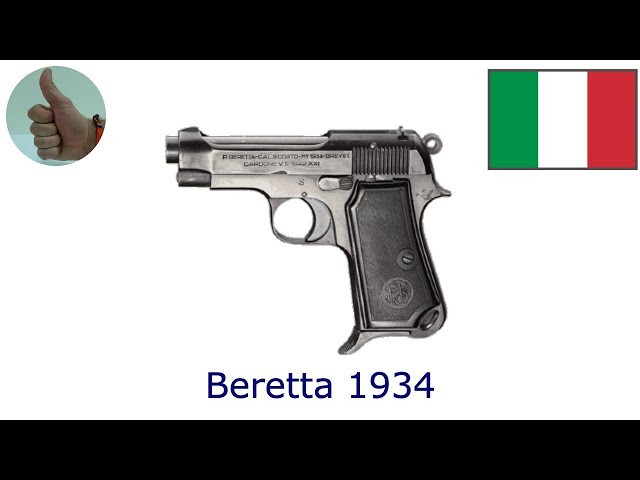 Beretta 1934 Cougar, 9x17 mm (.380 Auto)