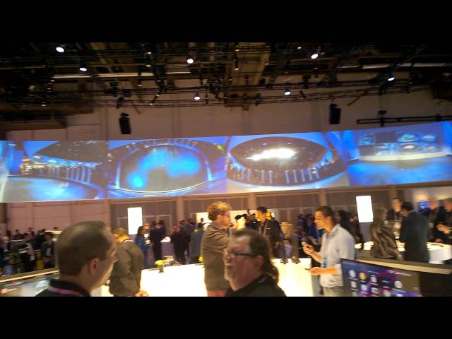 The Sony Booth at CES2014
