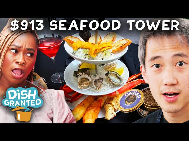 I Made a $913 Seafood Tower for Freddie from Ladylike • Dish Granted