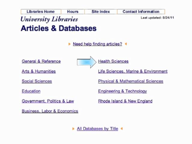 How do I Choose the Best Databases for my Research?