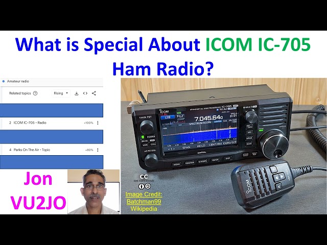 What is Special About ICOM IC-705 Ham Radio?